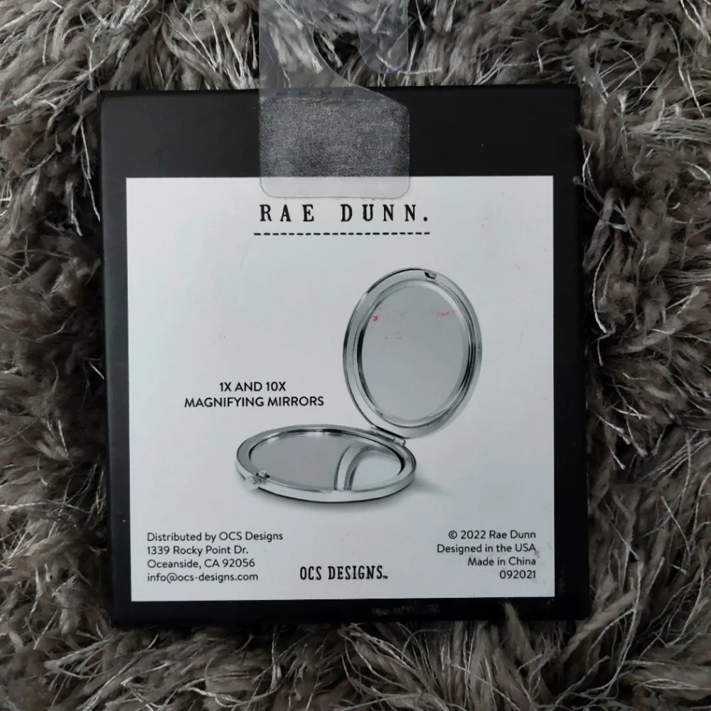 NEW Rae Dunn Compact Mirror - Picture 2 of 3